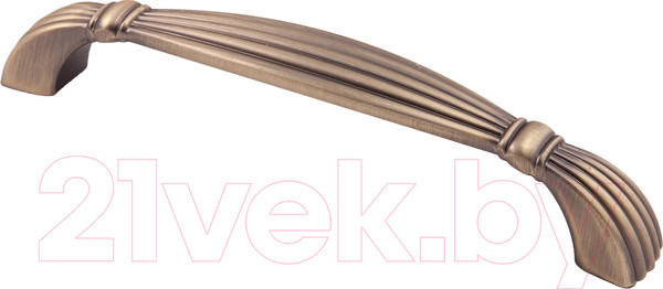 Изображение товара Ручка для мебели AKS Magia-128 (матовая античная латунь)