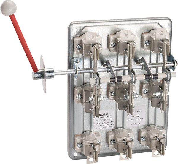 Изображение товара Выключатель-разъединитель КЭАЗ РПБ-2Л-250А-безПВ-У3 / 111459
