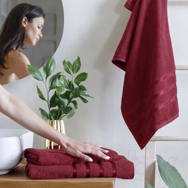 Изображение товара Набор полотенец Diana ПМD-Гран-30-50-70 (гранат)