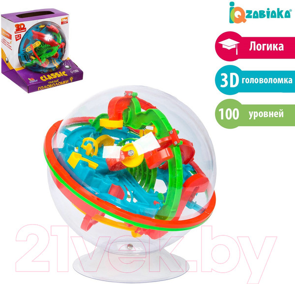 Изображение товара Игра-головоломка Zabiaka Лабиринтус IQ / 562477
