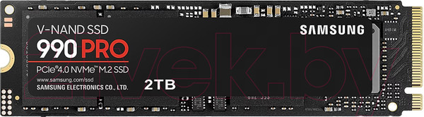 Изображение товара SSD диск Samsung 990 Pro 2TB (MZ-V9P2T0BW)