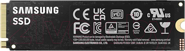 Изображение товара SSD диск Samsung 990 Pro 2TB (MZ-V9P2T0BW)