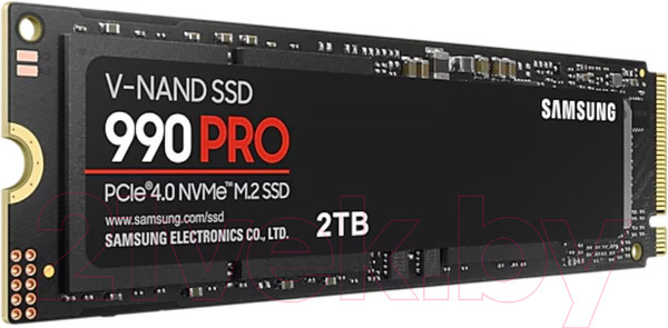 Изображение товара SSD диск Samsung 990 Pro 2TB (MZ-V9P2T0BW)