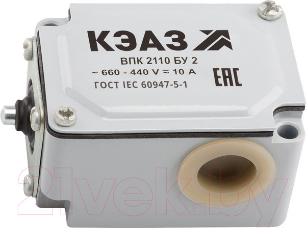 Изображение товара Выключатель путевой КЭАЗ ВПК-2110Б-У2 / 151288