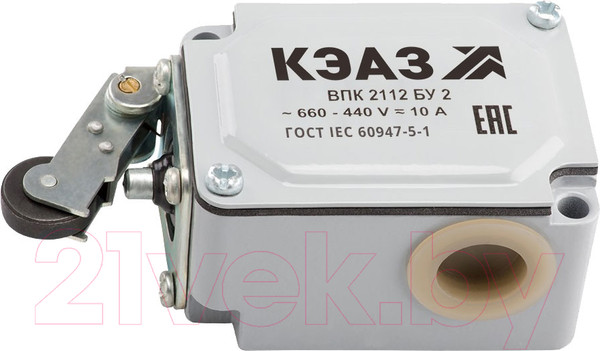 Изображение товара Выключатель путевой КЭАЗ ВПК-2112Б-У2 / 151290