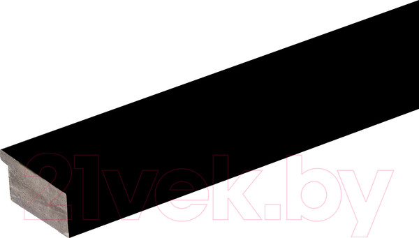 Изображение товара Финишная рейка для реечной панели Grace ПВХ черный (30х16х2900мм)