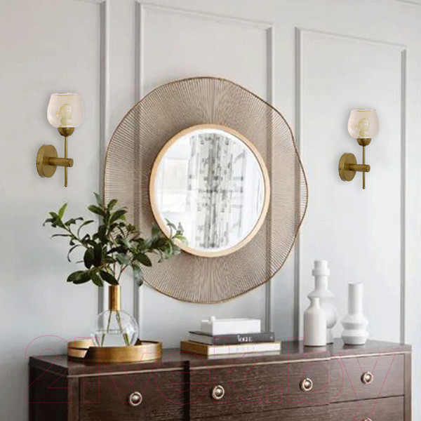 Изображение товара Бра Элетех Адель 511 НББ 01-60-178 Е27 / 1005405233 (золото)