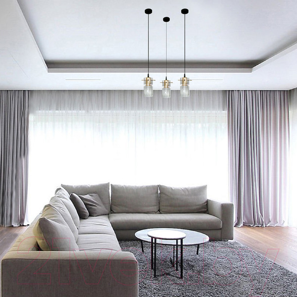 Изображение товара Потолочный светильник Элетех Эсми 211 НСБ 01-60-186 Е27 / 1005405250 (черный/золото)