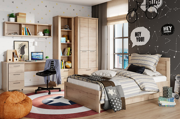 Изображение товара Тумба Anrex Doorset 3S (дуб наварра)