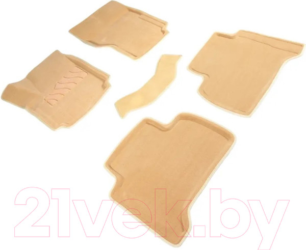 Изображение товара Комплект ковриков для авто Seintex 84774 (бежевый)