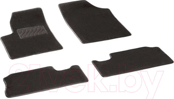 Изображение товара Комплект ковриков для авто Seintex 83140 (черный)