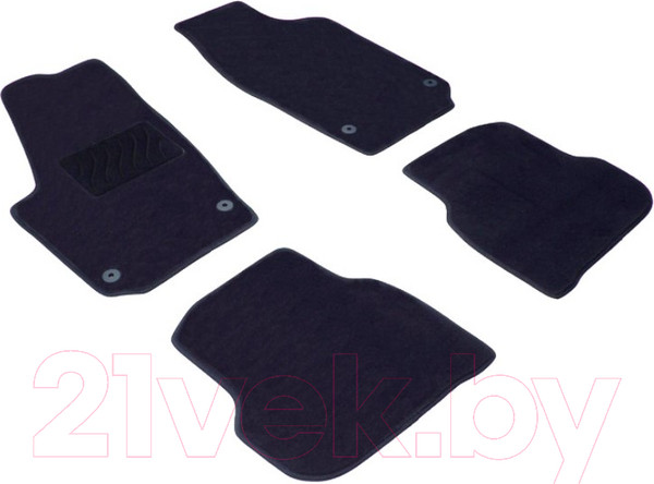 Изображение товара Комплект ковриков для авто Seintex 82768 (черный)