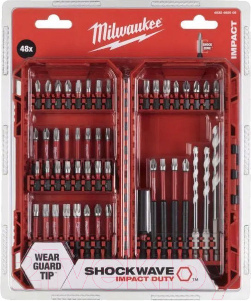 Изображение товара Набор бит Milwaukee Shockwave Impact Duty 4932492005