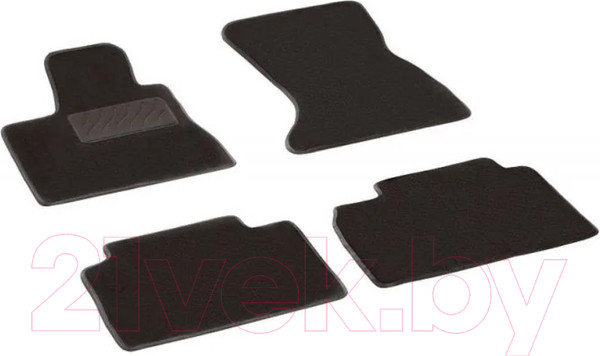 Изображение товара Комплект ковриков для авто Seintex 82447 (черный)