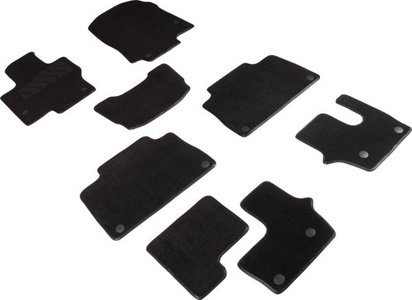 Изображение товара Комплект ковриков для авто Seintex 94658 (черный)