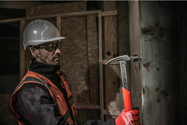 Изображение товара Молоток Milwaukee С прямым гвоздодером / 4932478653