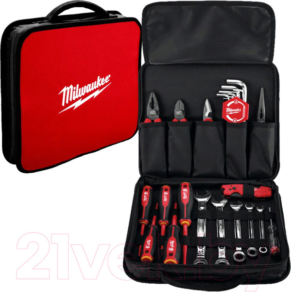 Изображение товара Универсальный набор инструментов Milwaukee 25PC / 4932492660