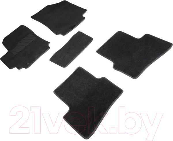 Изображение товара Комплект ковриков для авто Seintex 89152 (черный)