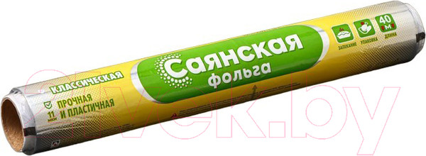 Изображение товара Фольга алюминиевая Sayana Классическая 11мкм (40мx29см)