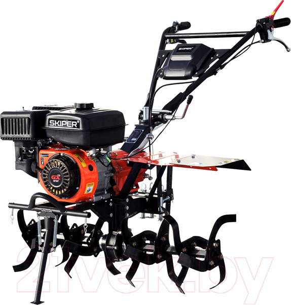 Изображение товара Мотокультиватор бензиновый Skiper SP-860S (8л.с., без ВОМ, пон.передача, 3+1, большой бак и глушитель, без колес)