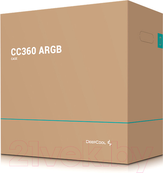 Изображение товара Корпус для компьютера Deepcool CC360 ARGB / R-CC360-BKAPM3-G-1 (без БП)