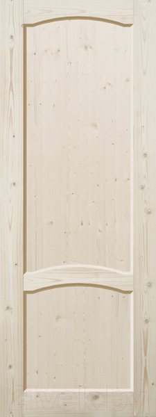 Изображение товара Дверной блок Wood Goods ДГФ-ПА комплект 60x200 (неокрашенный массив хвои)