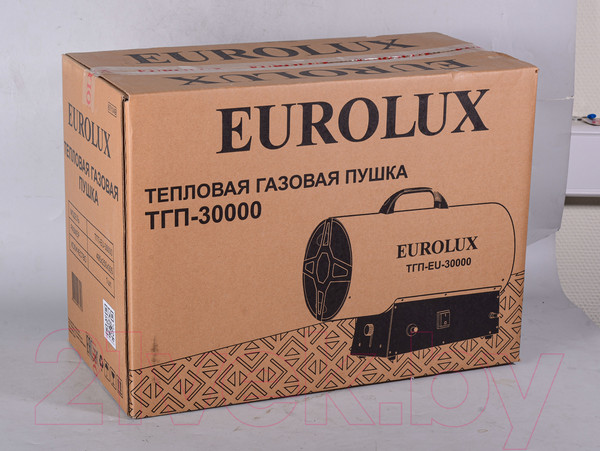 Изображение товара Тепловая пушка газовая EUROLUX ТГП-EU-30000 (67/1/49)