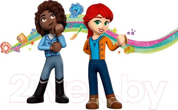 Изображение товара Конструктор Lego Friends Тренировка лошадей / 41746