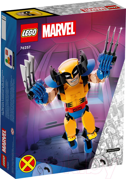 Изображение товара Конструктор Lego Super Heroes Сборная фигурка Росомахи / 76257
