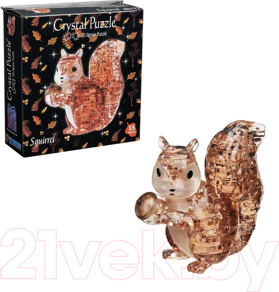 Изображение товара 3D-пазл Crystal Puzzle Белка / 90173