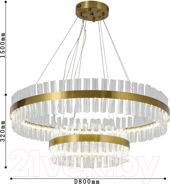 Изображение товара Люстра FAVOURITE 4012-12P