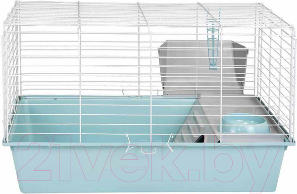 Изображение товара Клетка для грызунов ЕСО Роджер 80 №4 / 41834бирюз-бел