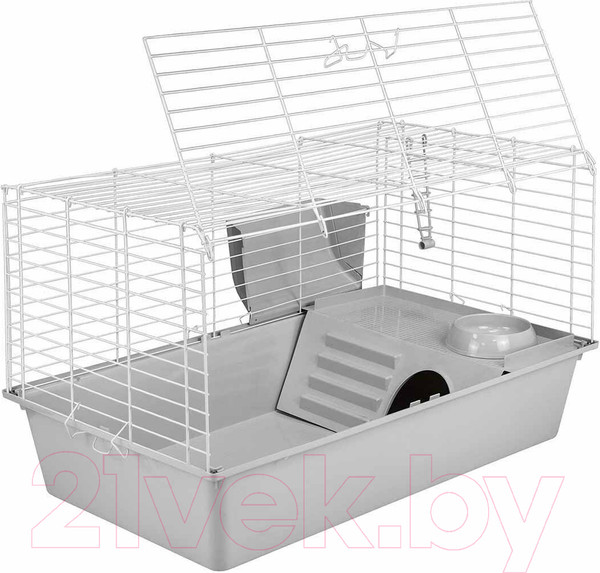 Изображение товара Клетка для грызунов ЕСО Роджер 80 №4 / 41834св-сер-бел
