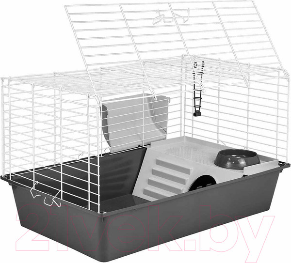 Изображение товара Клетка для грызунов ЕСО Роджер 80 №4 / 41834сер-бел