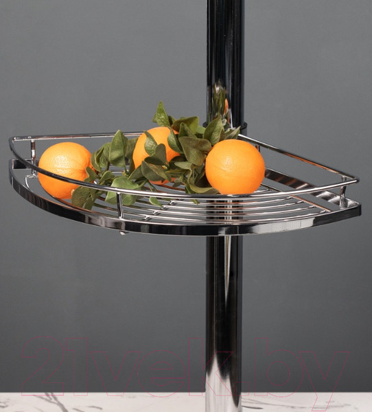 Изображение товара Полка многоцелевая на рейлинг AKS PTJ016-40 (хром)