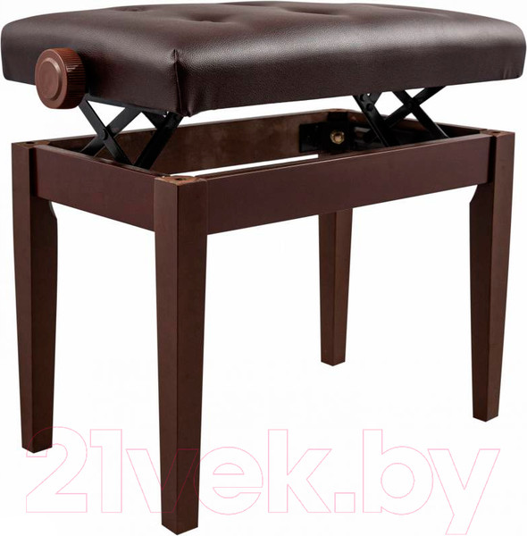 Изображение товара Стул для музыкантов Flight KB012 DBN (коричневый матовый)