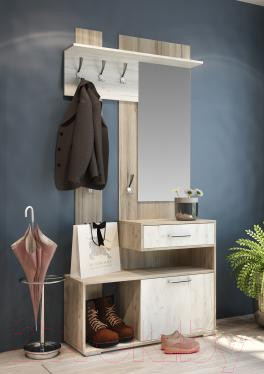 Изображение товара Секция в прихожую Горизонт Мебель Смарт-2 (кантри/прованс)