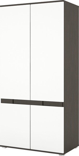 Изображение товара Шкаф Горизонт Мебель Марсель (венге/белый глянец)