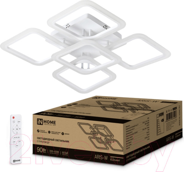 Изображение товара Потолочный светильник INhome Elegant Aris-W / 4690612035406