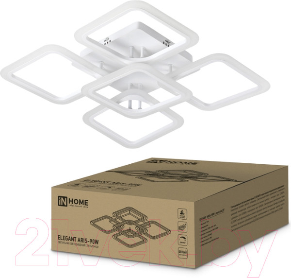 Изображение товара Потолочный светильник INhome Elegant Aris-W / 4690612035406