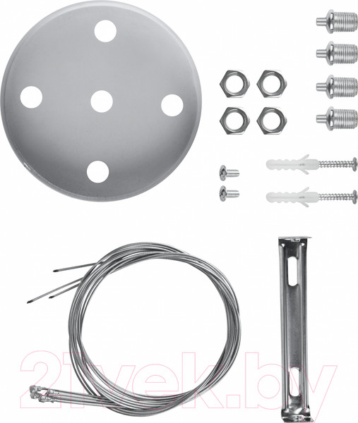 Изображение товара Потолочный светильник ЭРА Geometria Quadro SPO-162-W-40K / Б0058894
