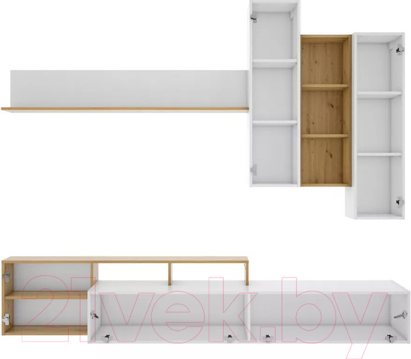 Изображение товара Горка Stolline Грация / СТЛ.411.01 (дуб дикий/белый)