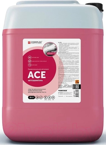 Изображение товара Автошампунь Complex Ace 110120 (20л)