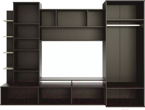 Изображение товара Стенка Stolline Денвер / СТЛ.151.01 (дуб феррара/дуб кремона)