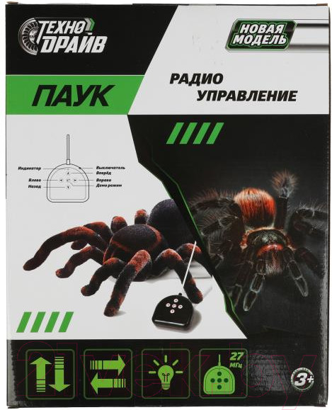 Изображение товара Радиоуправляемая игрушка Технодрайв Паук / 1212F319-R