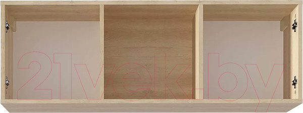 Изображение товара Полка Stolline Киото / СТЛ.339.04 (дуб небраска/бетон темный)