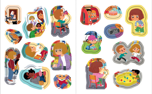 Изображение товара Развивающая книга Махаон Я хожу в детский сад. С наклейками, мягкая обложка (Валлажа Корали)