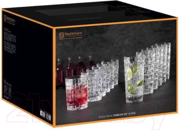 Изображение товара Набор стаканов Nachtmann Dancing Stars Bossa Nova / 102710 (12шт)