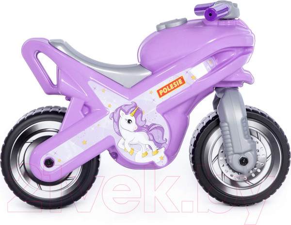 Изображение товара Каталка детская Полесье Мотоцикл МХ / 09187 (сиреневый)