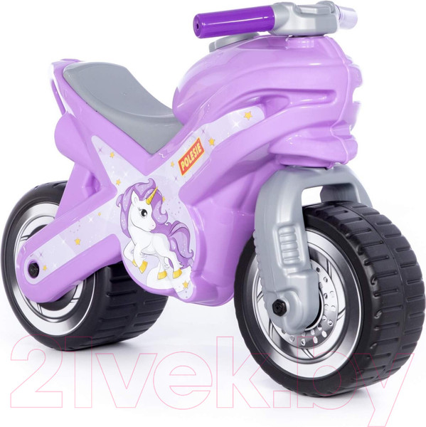 Изображение товара Каталка детская Полесье Мотоцикл МХ / 09187 (сиреневый)